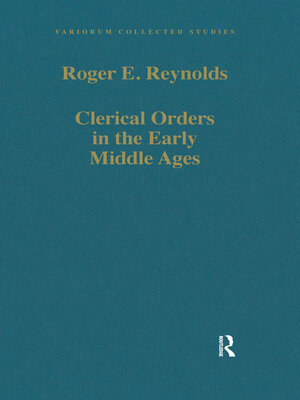 cover image of Clerical Orders in the Early Middle Ages
